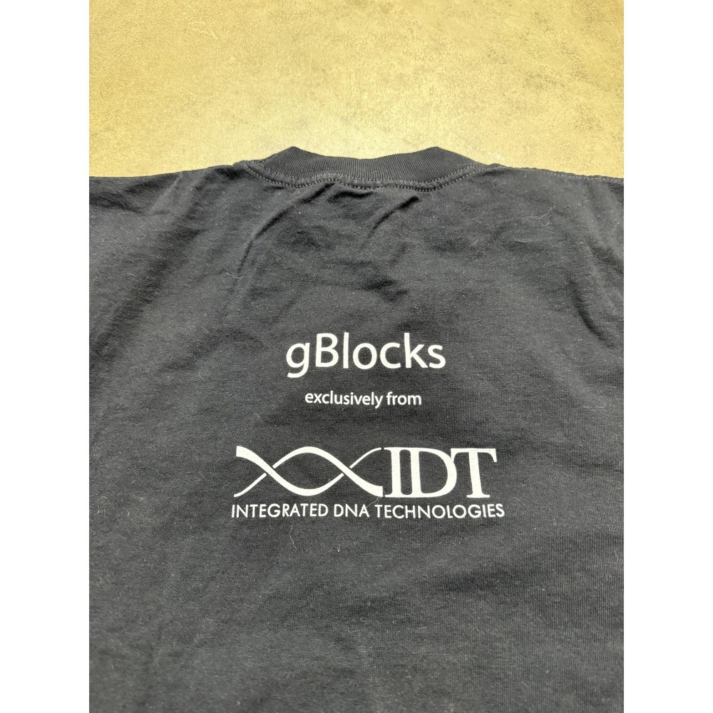Vintage Pablo Picasso Integrated DNA Technologies Shirt Men Medium Black gBlocks - Picture 5 of 6
